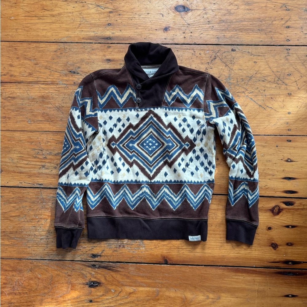 Denim & Supply by Ralph Lauren Aztec Pattern Sweatshirt